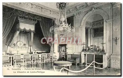 Ansichtskarte AK Versailles Palais du Grand Trianon La Chambre de Louis Philippe