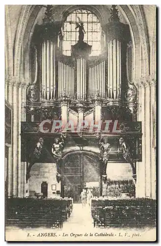 Cartes postales Angers Les Orgues de la Cathedrale