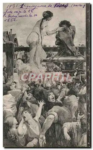 Cartes postales Paris Maison de Victor Hugo Quasimodo et Esmeralda Notre Dame de Paris Chevre Goat