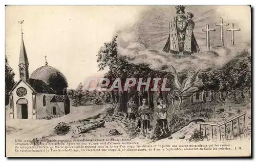 Cartes postales Foret de Bondy Marchands angevins