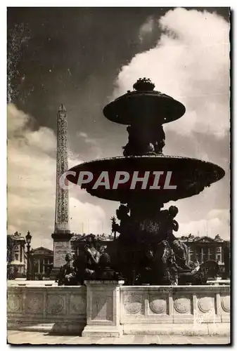 Cartes postales Paris Place de la Concorde