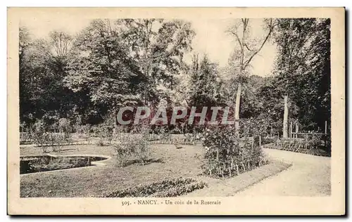 Cartes postales Nancy Un coin de la Roserale