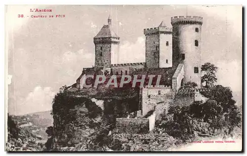Cartes postales Ariege Chateau De Foix