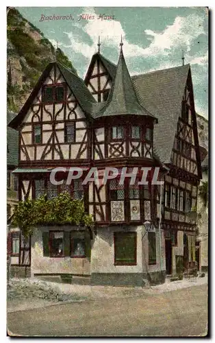 Cartes postales Bacharach Alles Haus