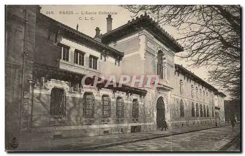 Cartes postales Paris L ecole coloniale