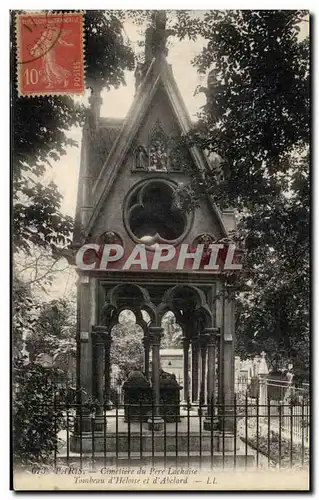 Cartes postales Paris Cimetiere du Pere Lachaise Dogs