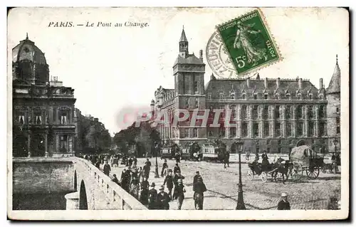 Cartes postales Paris Le Pont au Change