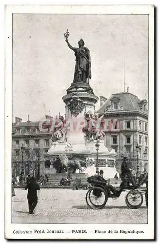 Cartes postales Petit Journal Paris Place de la Republique