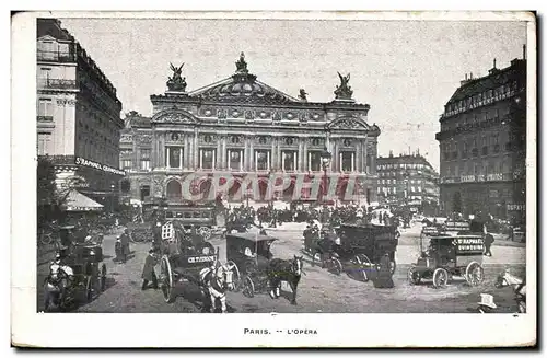 Cartes postales Paris L Opera Quinquina