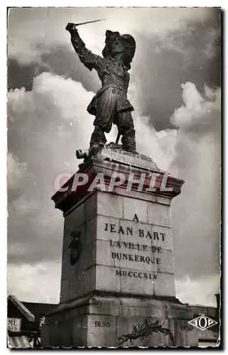 Cartes postales Dunkerque Statue de Jean Bart