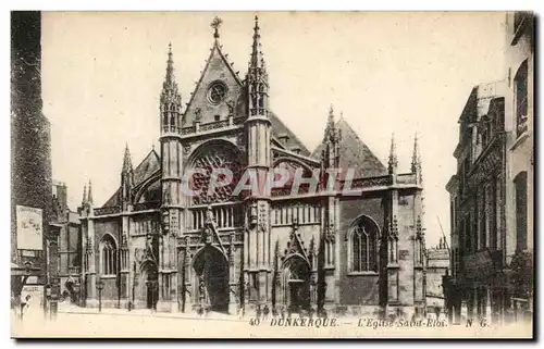 Cartes postales Dunkerque L Eglise Saint Eloi