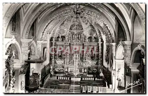 Cartes postales Valloire Galibier (Savoie) L Eglise du XVII siecle une des plus riches de Savoie