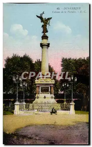 Cartes postales Dunkerque Colonne de la Victoire