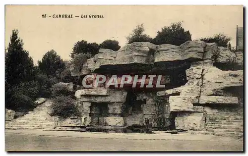 Cartes postales Cambrai Les Grottes