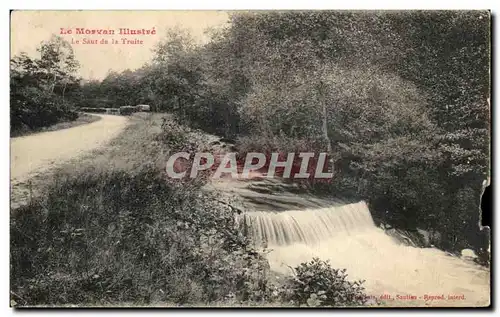 Cartes postales Le Morvan Illustre Le Saut de la Truite