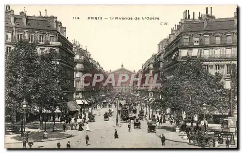 Cartes postales Paris L Avenue de L Opera