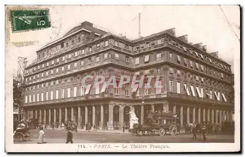 Cartes postales Paris Le Theatre Francais