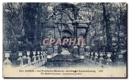 Ansichtskarte AK Paris La Fontaine Medicis Jardin du Luxembourg The Medicis Fountain Luxembourg gardens