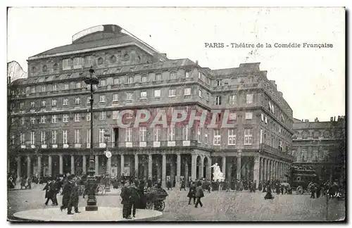 Ansichtskarte AK Paris Theatre de la Comedle Francaise