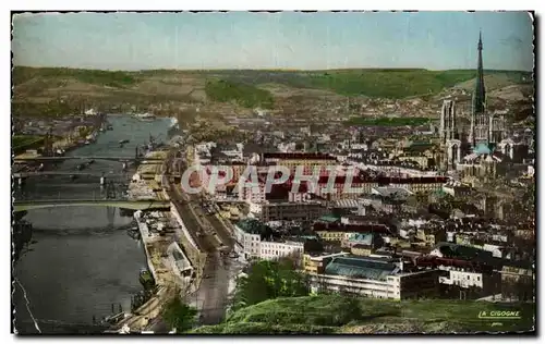 Cartes postales Rouen Vue Generale Generale View