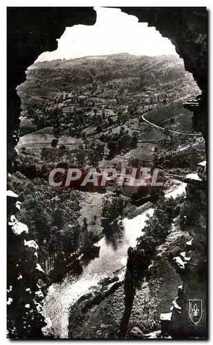 Ansichtskarte AK La Vallee Pittoresque De La Sioule Regard sur la Vallee Par une