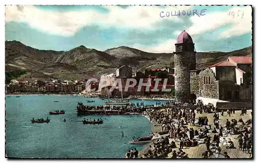 Cartes postales Collioure La Plage I Eglise