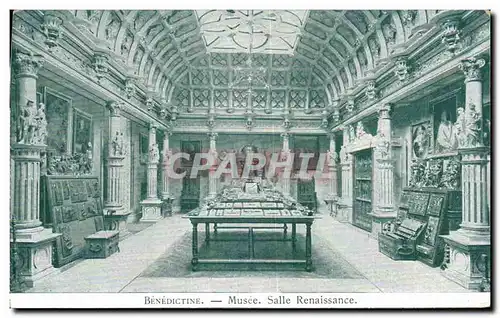 Cartes postales Benedictine Musee Salle Renaissance