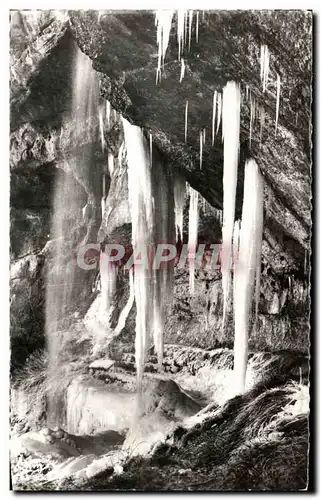 Cartes postales Hauteville Lompnes Cascade de Charabotte en hiver