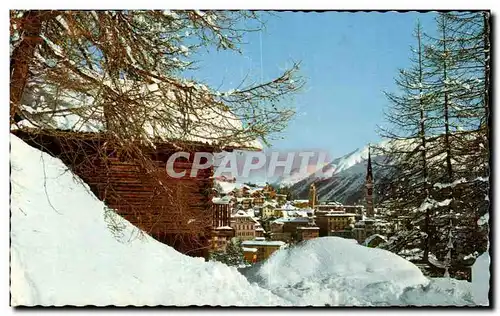 Cartes postales moderne St moritz Suisse