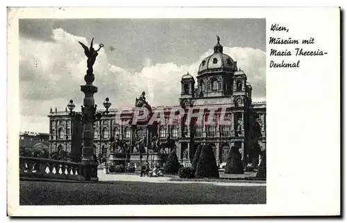 Ansichtskarte AK Wien Museum mit Maria Theresia Denkmal