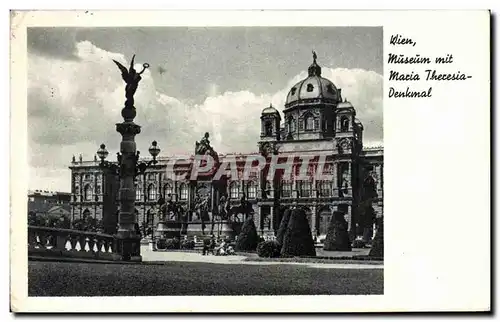 Cartes postales Wien Museum mit Maria Theresia Denkmal