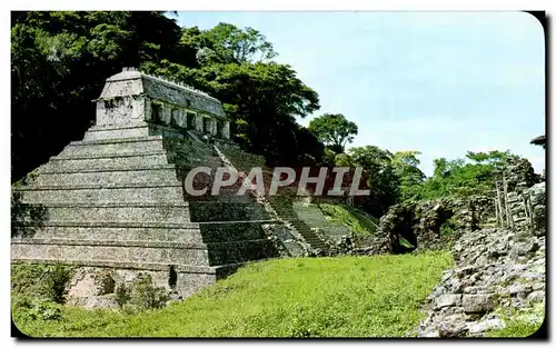 Cartes postales Templo de las Inscripciones Ruinas Palenque Temple of the Inscriptions Palenque Ruins Palenque C