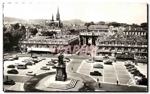 Cartes postales Nancy Place Stanislas L Are de Triomphe et l eglise Saint Epvre