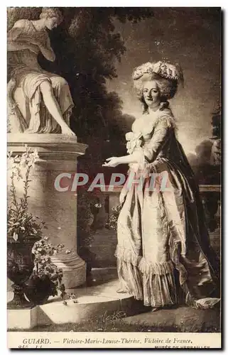 Cartes postales Guaird Victorie Marie Louise Therese Vietoire de France Musee de Versailles