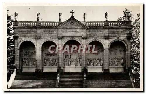 Ansichtskarte AK Calvaire de Pontchateau Le Chemin de la Croix Ire Station La Scala Jesus est condamne a mort