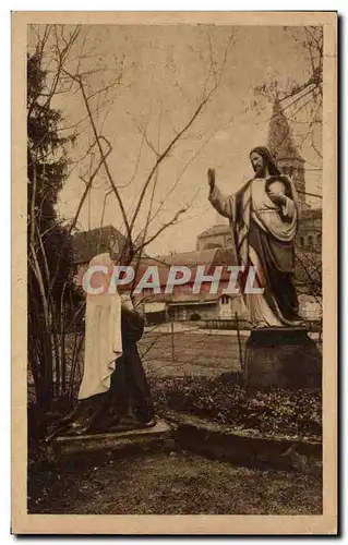 Cartes postales Paray Le Monial Jardin du Monastere de la Visitation Bosquet de no setlers ou curent Leu lcs app