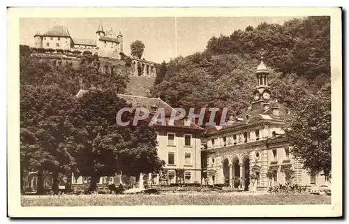 Cartes postales Uriage Etablissement Thermal et le Chateau