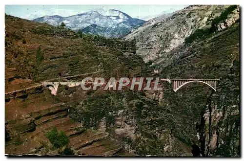 Cartes postales La Route des Grandes Alpes Les Gorges De Daluis Le Pont dub Saul de la Mariee