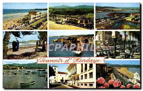 Cartes postales Souvenir d Hendaye