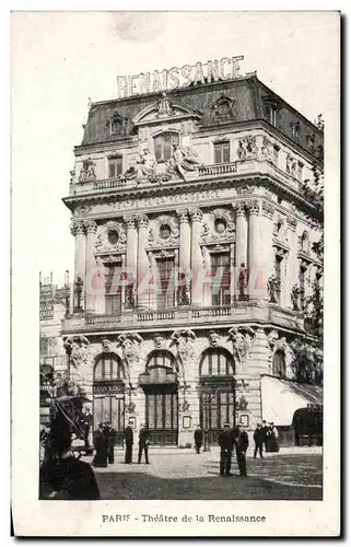 Cartes postales Paris Theatre de la Renaissance