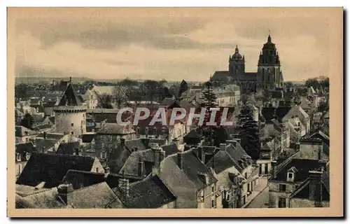 Cartes postales Argentan Vue Generale A panoramic View