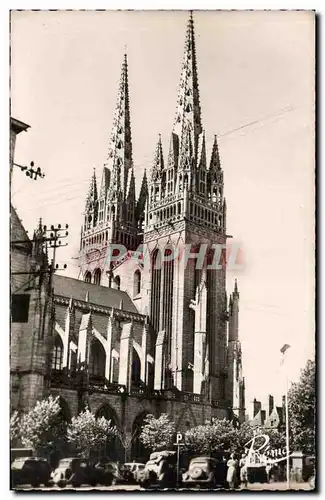 Cartes postales Quimper La Cathedrale Cote Nord