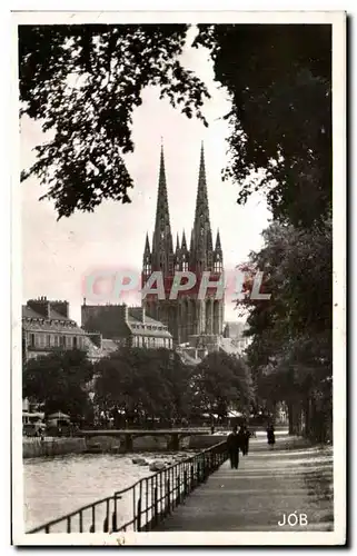 Ansichtskarte AK Quimper Les allees de Loc Maria