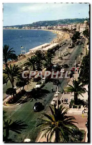 Cartes postales Reflets De La Cote D Azur Nice La Promenade des Anglais