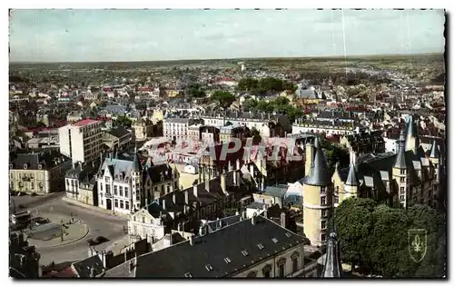 Ansichtskarte AK Nevers Vue panaramique Palais Ducal Caisse d Epargne