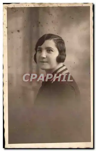 CARTE PHOTO Femme