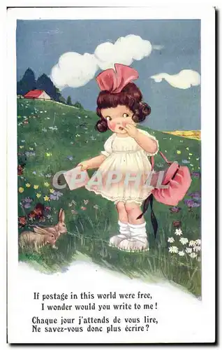 Cartes postales If postage in this world were Free I wonder would you write