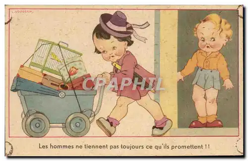 Cartes postales Les hommes ne tiennent pas toujours ce qu ils promettent Enfants