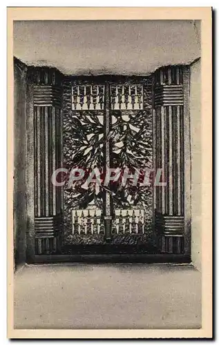 Cartes postales Verdun Porte en Fer Forge De La Tranchee Des Baionnettes Edgar Brandt