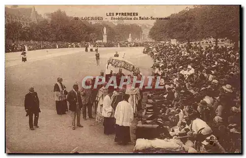 Ansichtskarte AK Lourdes Funiculaire du Pic du Jer la vallee d argeles vue du viaduc